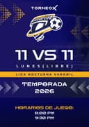 Futbol 11 vs 11 - Lunes Nocturna (38+)
