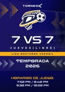 Futbol 7 vs 7 - Jueves Nocturno