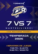 Futbol 7 vs 7 - Martes Nocturno